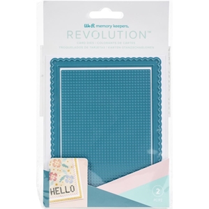 Picture of We R Memory Keepers Revolution Dies - Card Front Stitch Grid