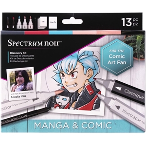 Picture of Spectrum Noir Discovery Kit Σετ Εκμάθησης με Μαρκαδόρους - Manga & Comic