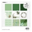 Εικόνα του Studio Light Winter Garden Μπλοκ Scrapbooking Διπλής Όψης 6"X6" - Nr. 24, Greens