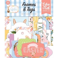 Εικόνα του Echo Park Cardstock Διακοσμητικά Ephemera -  My Favorite Easter, Frames & Tags