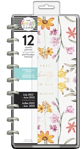 Picture of Happy Planner 12-Month Dated Skinny Classic Planner - Fresh Botanicals, July 2022-June 2023