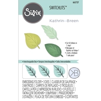 Εικόνα του Sizzix Switchlits Μήτρες Κοπής & Ανάγλυφο - Spring Leaves