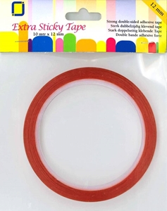 Picture of JEJE Extra Sticky Double Sided Tape 12mm - Ταινία Διπλής Όψης, 10m