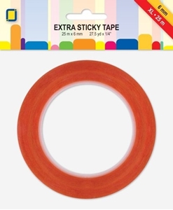 Picture of JEJE Extra Sticky Double Sided Tape 6mm XL - Ταινία Διπλής Όψης, 25m