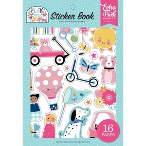 Picture of Echo Park Sticker Book - Play All Day Girl