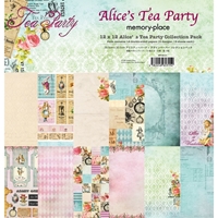 Εικόνα του Memory Place Kawaii Double-Sided Paper Pack 12''x12'' - Alice's Tea Party