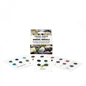 Picture of Daniel Smith Extra Fine Χρώματα Ακουαρέλας Dot Card - Mineral Marvels, 36 Χρώματα