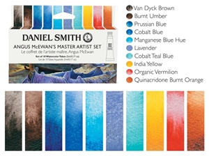 Picture of Daniel Smith Angus McEwan's Master Artist Set - Σετ Χρώματα Ακουαρέλας, 10τεμ.