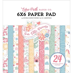Picture of Echo Park Double-Sided Paper Pad 6"X6" - Our Little Princess