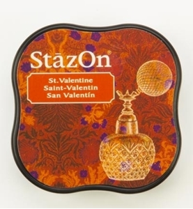 Picture of Stazon Midi Ink Pad - Μόνιμο Μελάνι για μη Πορώδεις Επιφάνειες, St. Valentine