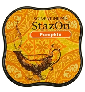 Picture of Stazon Midi Ink Pad - Μόνιμο Μελάνι για μη Πορώδεις Επιφάνειες, Pumpkin