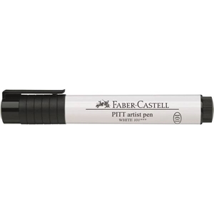 Picture of Faber Castell Μαρκαδόρος PITT Big Brush Pen - White