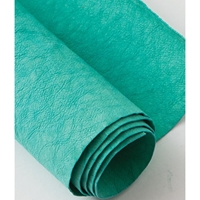Εικόνα του Kraft-Tex Paper Fabric Prewashed Ειδικό Ύφασμα από Χαρτί - Blue Turquoise