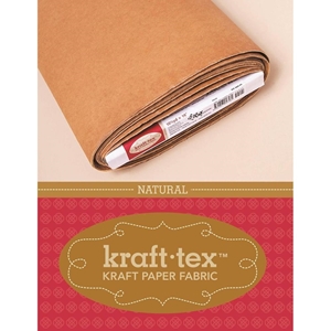 Picture of Kraft-Tex Paper Fabric Prewashed Ειδικό Ύφασμα από Χαρτί 48.5cm x 9.14m - Natural