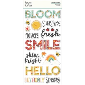 Picture of Simple Stories Foam Stickers - Full Bloom