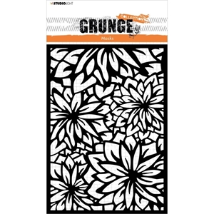 Picture of Studio Light Grunge Στένσιλ 6"X8" - Nr. 99, Flower Background