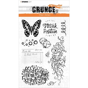 Picture of Studio Light Grunge Clear Stamps - Nr. 207, Elements Butterfly