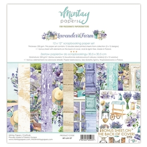 Picture of Mintay Papers Συλλογή Scrapbooking 12''x12'' - Lavender Farm