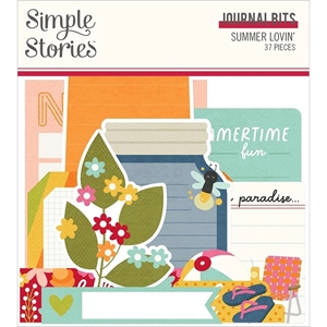 Picture of Simple Stories Journal Bits - Summer Lovin'