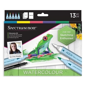 Picture of Spectrum Noir Discovery Kit Σετ Εκμάθησης με Μαρκαδόρους - Watercolor