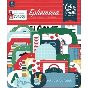 Picture of Echo Park Εφέμερα - First Day Of School, Icons