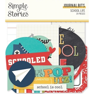 Picture of Simple Stories Διακοσμητικά Εφέμερα Bits & Pieces - School Life, Journal Bits