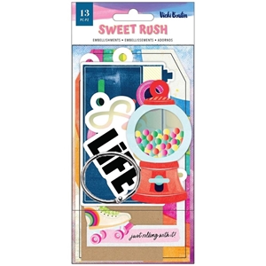 Picture of Vicki Boutin Sweet Rush Tag Mini Journal - Die-Cut Tags W/Ring