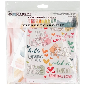 Picture of 49 And Market Card Kit Spectrum Sherbet - Κιτ για Κάρτες