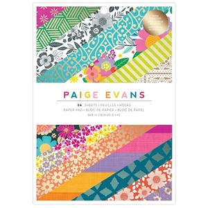 Picture of Paige Evans Single-Sided Paper Pad 6"X8" -  Splendid 