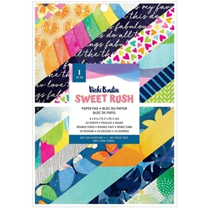 Picture of Vicki Boutin Double-Sided Paper Pad 6"X8" - Sweet Rush