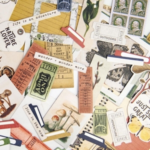 Picture of 49 And Market Ephemera Bits - Curators Meadow