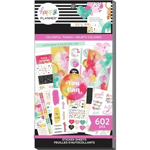 Picture of Happy Planner Sticker Value Pack - Colorful Things, 602pcs