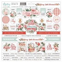 Picture of Mintay Papers Chipboard Stickers 12''x12'' - Merry Little Christmas 