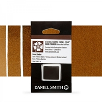 Εικόνα του Daniel Smith Extra Fine Χρώμα Ακουαρέλας Half Pan - Burnt Umber