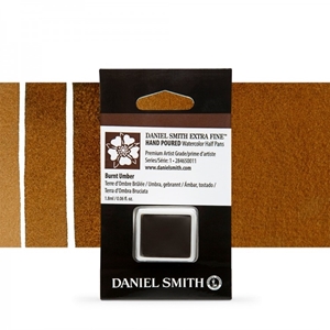 Picture of Daniel Smith Extra Fine Χρώμα Ακουαρέλας Half Pan - Burnt Umber
