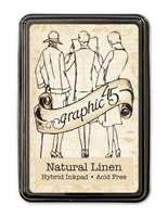 Εικόνα του Graphic 45 Hybrid Inkpad - Υβριδικό Μελάνι Natural Linen