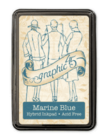 Εικόνα του Graphic 45 Hybrid Inkpad - Υβριδικό Μελάνι Marine Blue