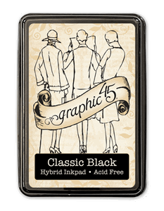 Picture of Graphic 45 Hybrid Inkpad - Υβριδικό Μελάνι  Classic Black 