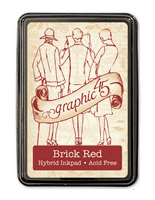 Εικόνα του Graphic 45 Hybrid Inkpad - Υβριδικό Μελάνι Brick Red