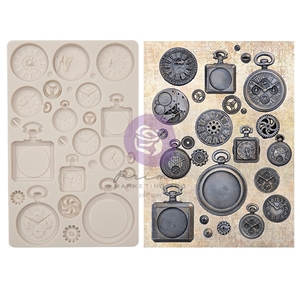 Picture of Prima Finnabair Decor Moulds Καλούπια Σιλικόνης 5" x 8" - Pocket Watches
