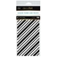 Picture of Them-o-web Deco Foil White Slimline Toner Card Fonts 4"X9" - Candy Stripes