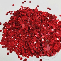 Εικόνα του Dress My Craft Διακοσμητικές Πούλιες -  Christmas Confetti Mix, Κόκκινο