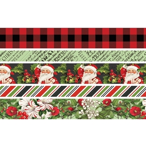 Picture of Simple Stories  Washi Tape - Simple Vintage Christmas Lodge, 5 τεμ