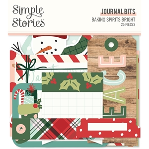 Picture of Simple Stories Διακοσμητικά Die Cuts - Baking Spirits Bright, Journal Bits