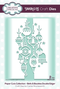 Picture of Creative Expressions Paper Cuts Craft Μήτρες Κοπής - Bells & Baubles Double Edger, 2 τεμ. 