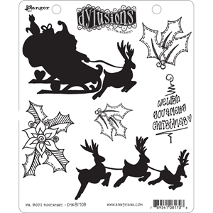 Picture of Dyan Reaveley's Dylusions Cling Mounted Σφραγίδες - Mr. Boo's Adventure, 6 τεμ.