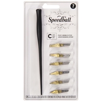 Εικόνα του Speedball Calligraphy Pen Set Σετ Καλλιγραφίας για Lettering - Series C, 7τεμ