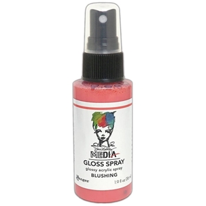 Picture of Dina Wakley Media Gloss Sprays Ακρυλικό Χρώμα σε Σπρέι, Φινίρισμα Γκλος - Blushing