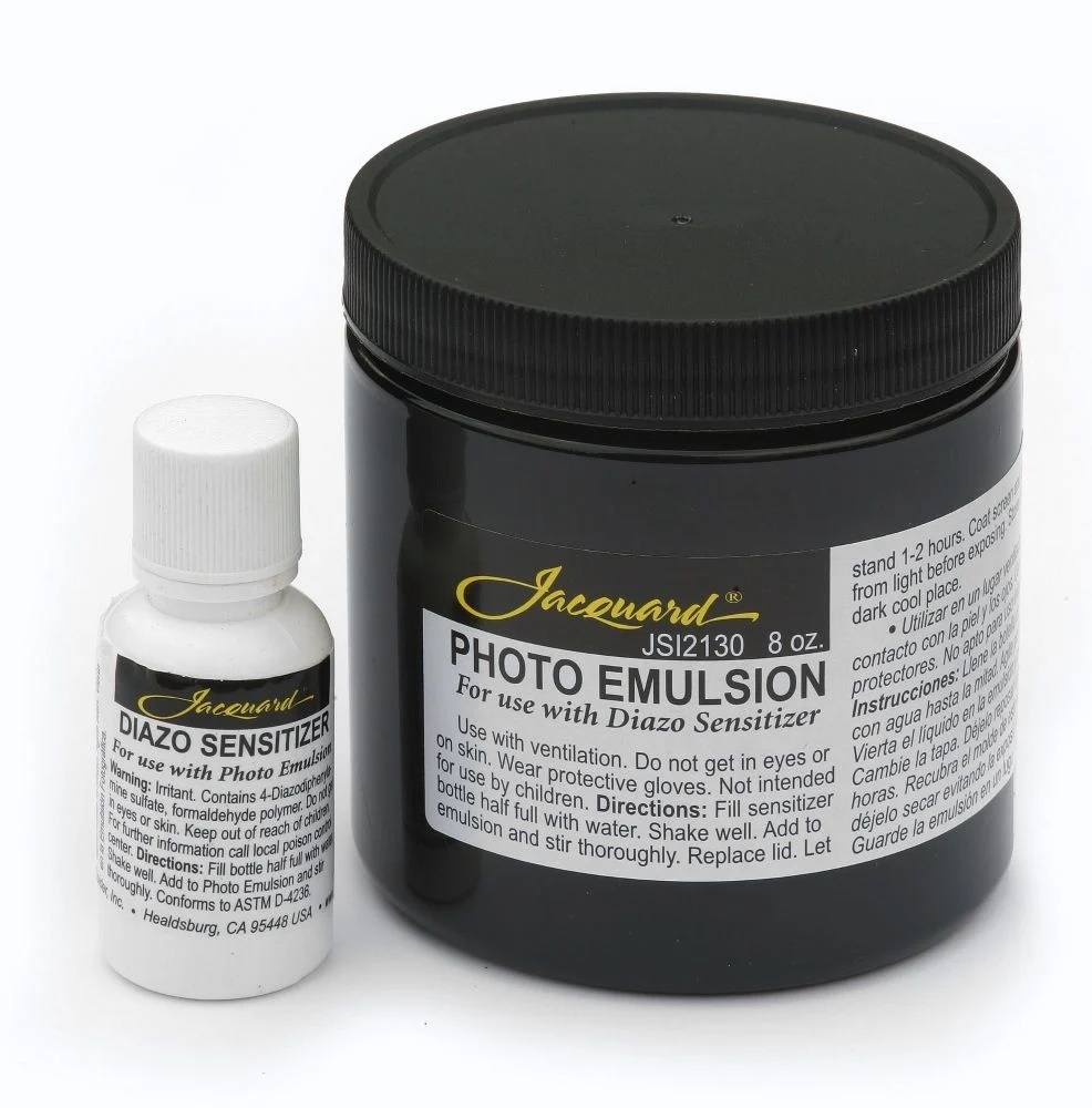 Jacquard Photo Emulsion & Diazo Sensitizer, 8 oz.