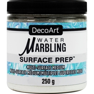 Picture of DecoArt Water Marbling Surface Prep Medium 250g - Medium Προετοιμασίας Υλικού για  Μαρμαρογραφίας